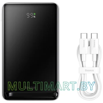 Портативное зарядное устройство Baseus PPCX000002 10000mAh (белый) картинка 3